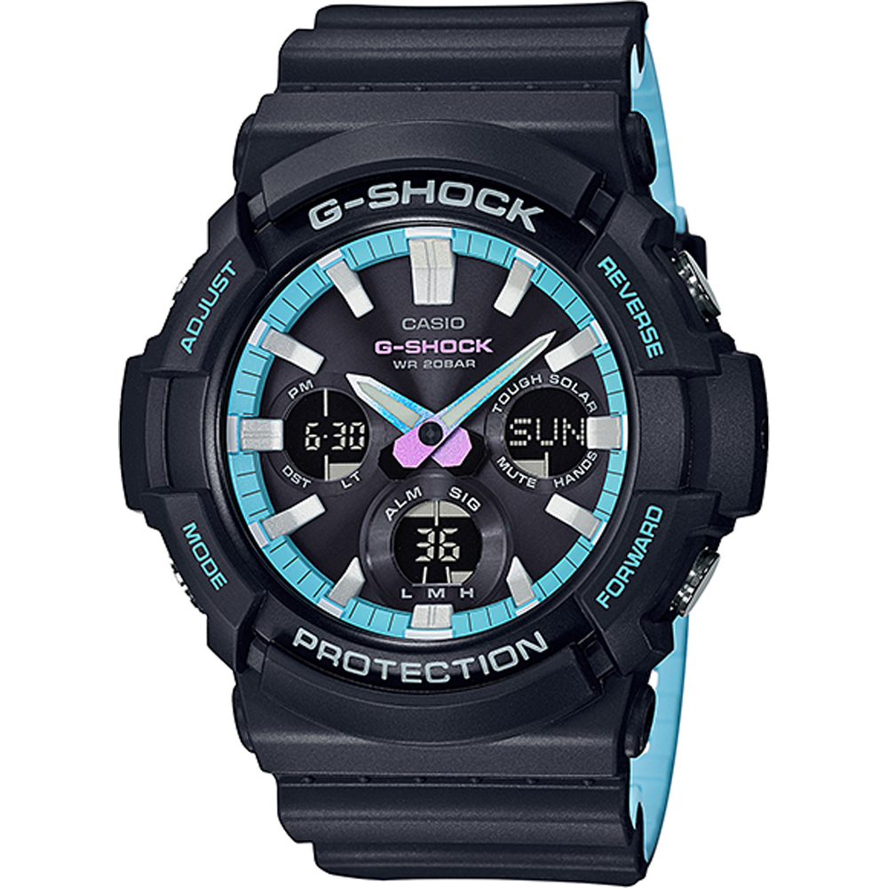 G-Shock Classic Style GAS-100PC-1A Solar Watch