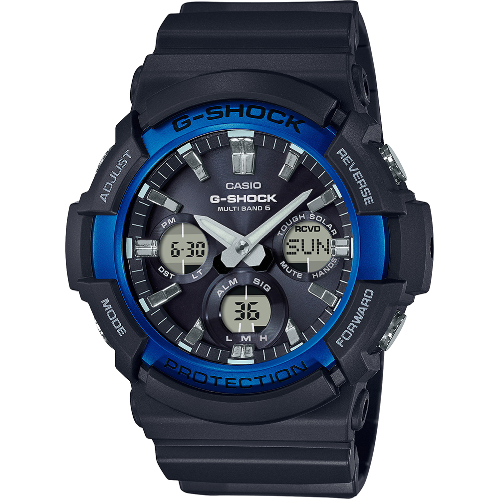 Relógio G-Shock Classic Style GAW-100B-1A2ER Waveceptor