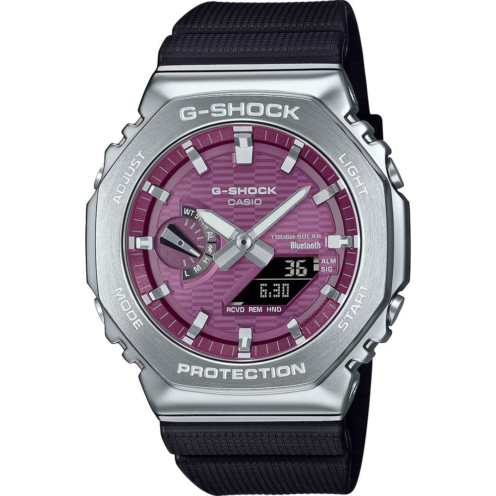 G-Shock Classic Style GBM-2100A-4BER Metal Covered Watch • EAN