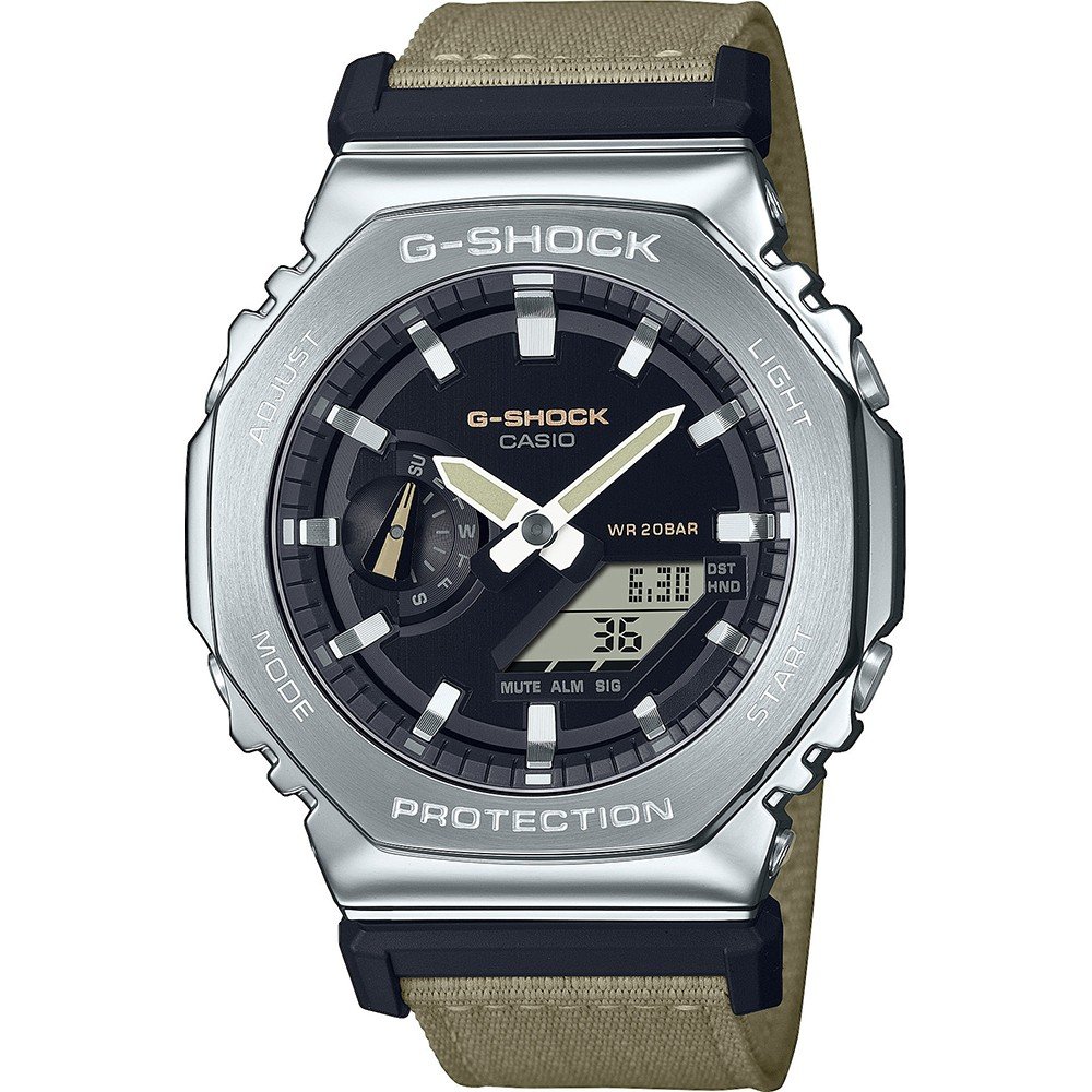 G-Shock G-Metal GM-2100C-5AER Utility Metal Watch • EAN: 4549526346750 •
