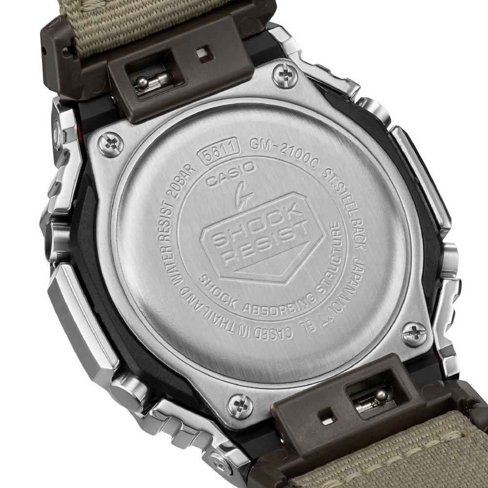 G-Shock G-Metal GM-2100C-5AER Utility Metal Watch • EAN: 4549526346750 • | Quarzuhren