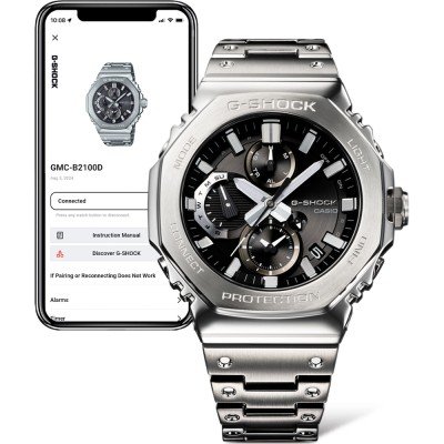 Stainless Steel G Shock Chronograph Watch G-Shock G-Steel GMC