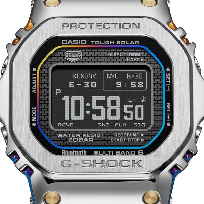 G-Shock G-Metal GMW-BZ5000RC-1ER GMW-B5000 Series - Rainbow Color
