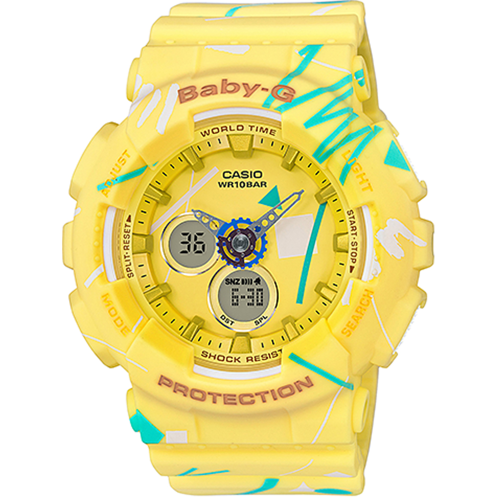 G-Shock Baby-G BA-120SC-9AER Grafitti Camouflage Watch