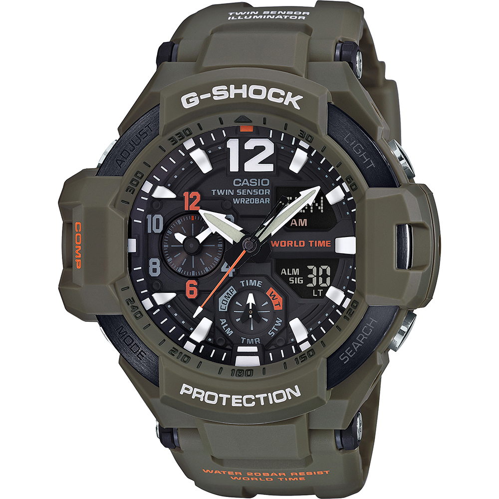 G-Shock Gravitymaster GA-1100KH-3A Gravity Master Kandahar Watch