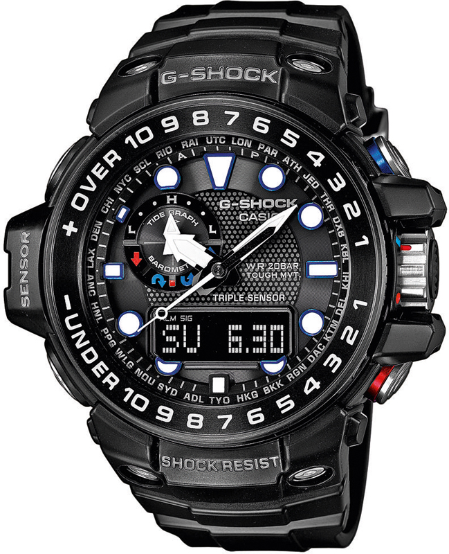 G-Shock Master of G GWN-1000B-1AER Gulf Master Watch