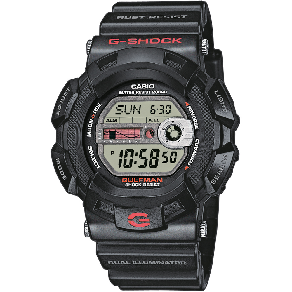 Montre G-Shock Master of G G-9100-1ER Gulfman