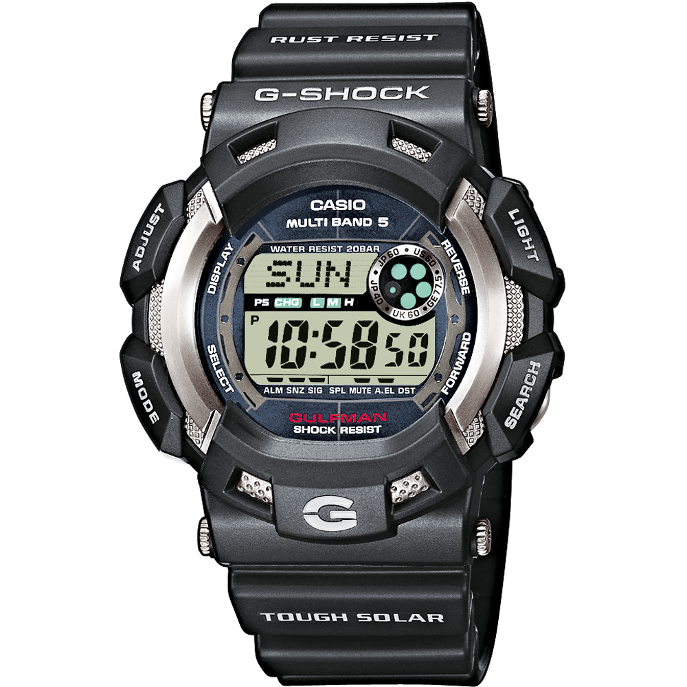 G-Shock Master of G GW-9100-1 Gulfman Watch