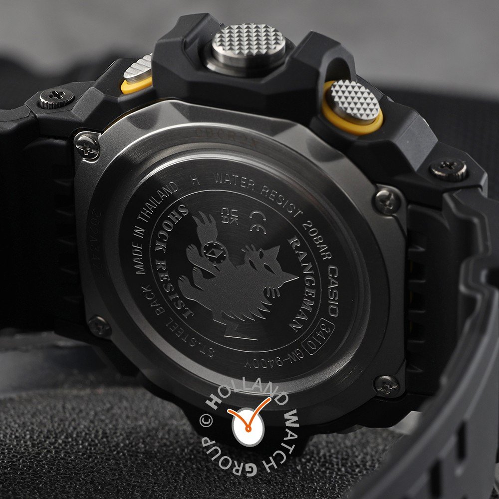 G-Shock Rangeman GW-9400Y-1ER Rangeman - Yellow Accent Watch • EAN