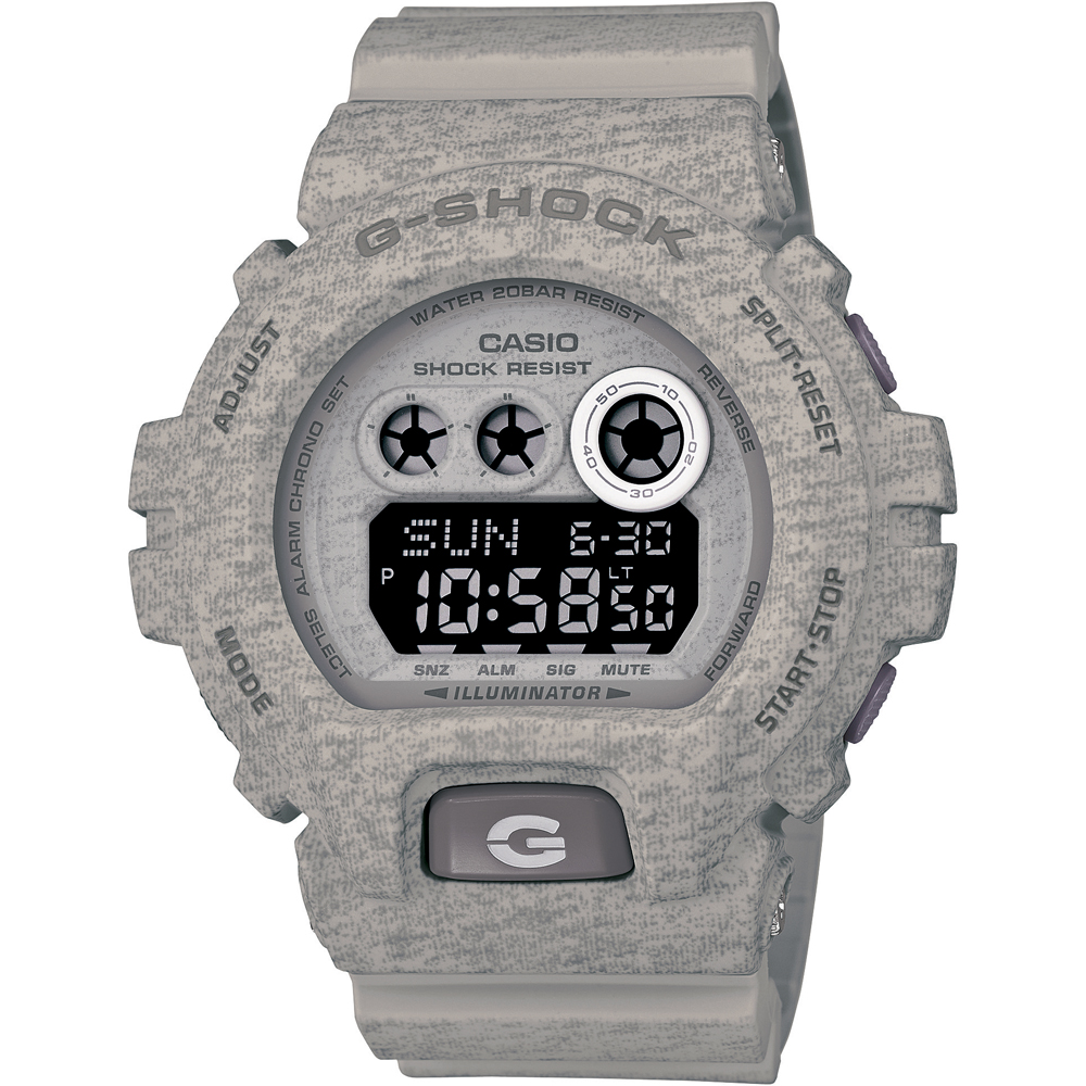 G-Shock Classic Style GD-X6900HT-8 Heathered Color Watch