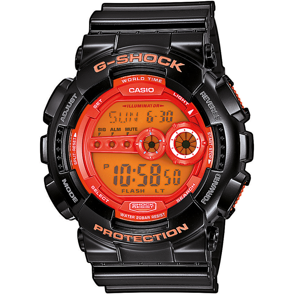 G-Shock Classic Style GD-100HC-1 High Contrast Watch