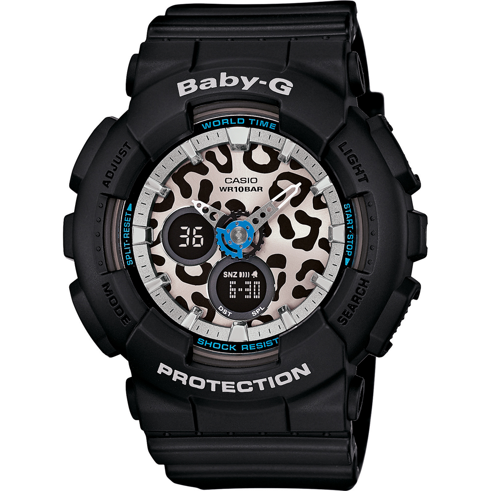 G-Shock Baby-G BA-120LP-1AER Leopard Print Watch