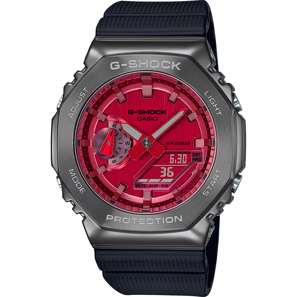 Relógio G-Shock Classic Style GM-2100B-4AER Metal Covered CasiOak