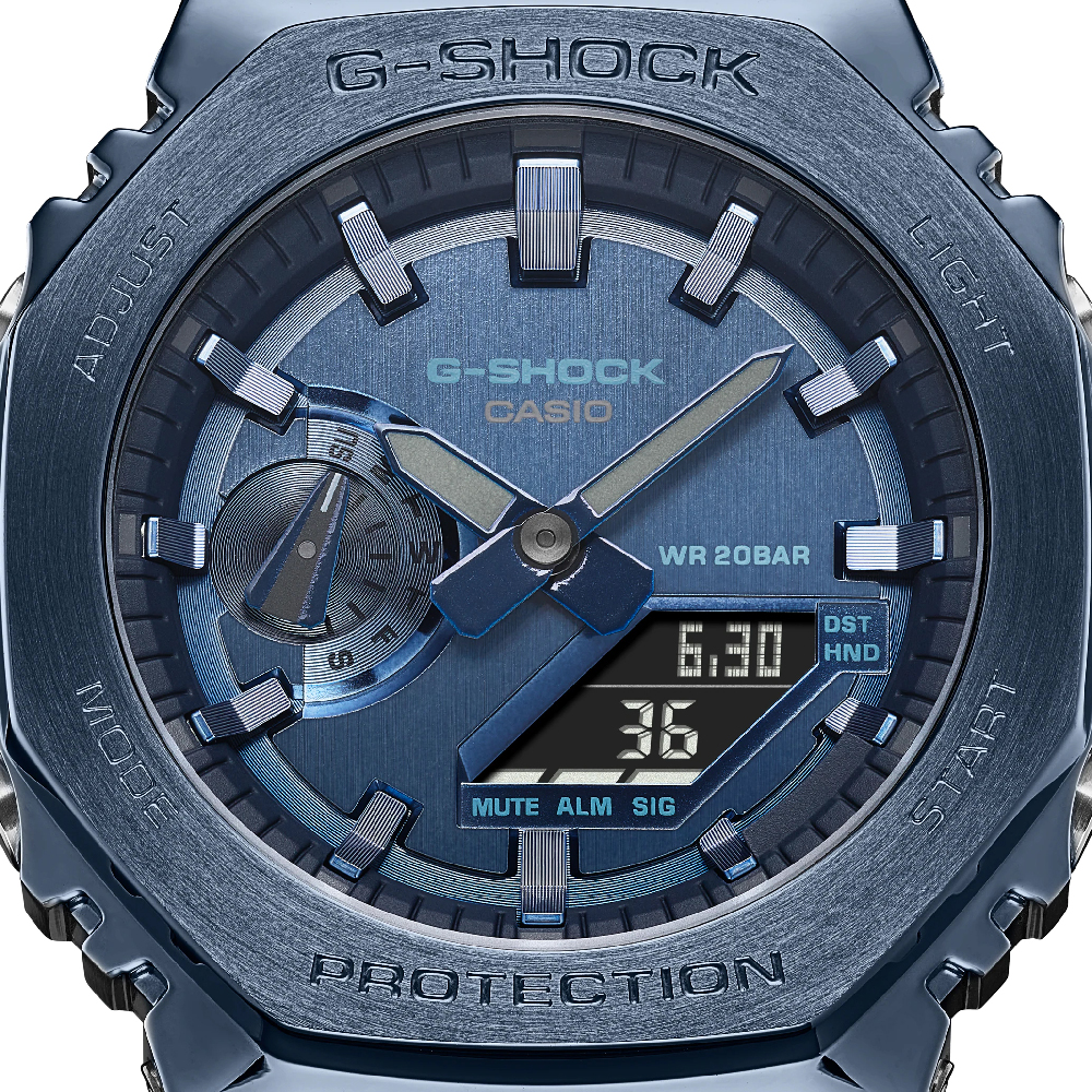 g shock metallic