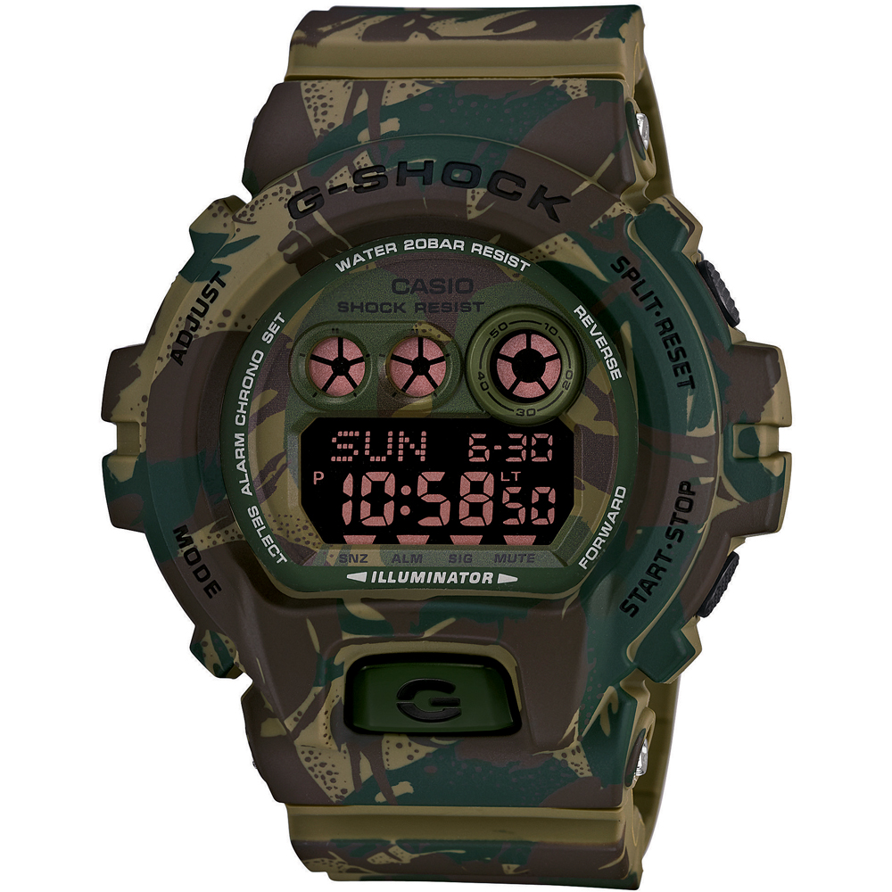G-Shock Classic Style GD-X6900MC-3 Military Cloth Watch
