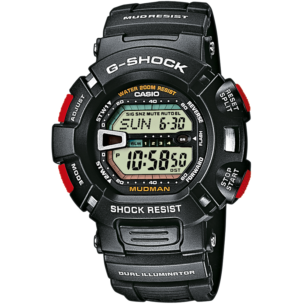 Relógio G-Shock Master of G G-9000-1VER Mudman