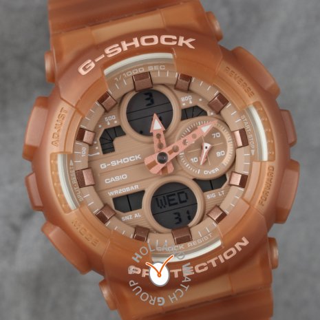g shock jelly gold