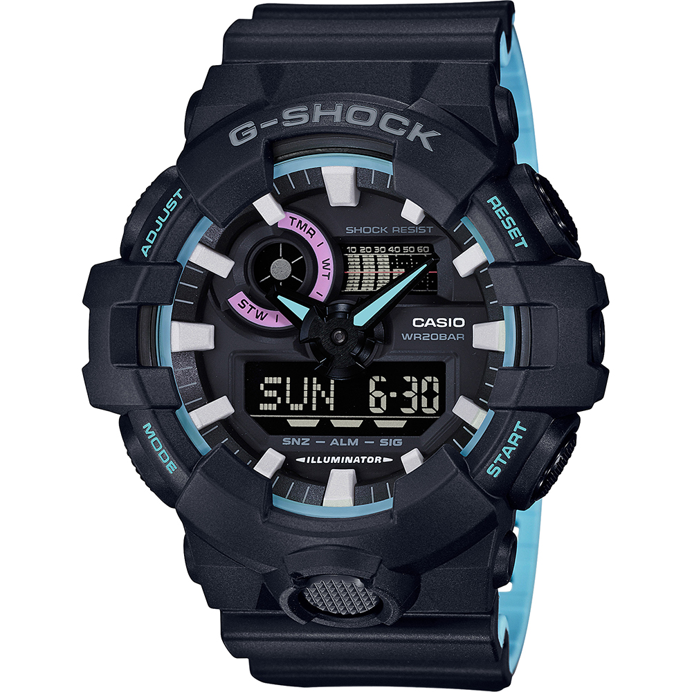 G-Shock Classic Style GA-700PC-1AER Pastel Color Watch