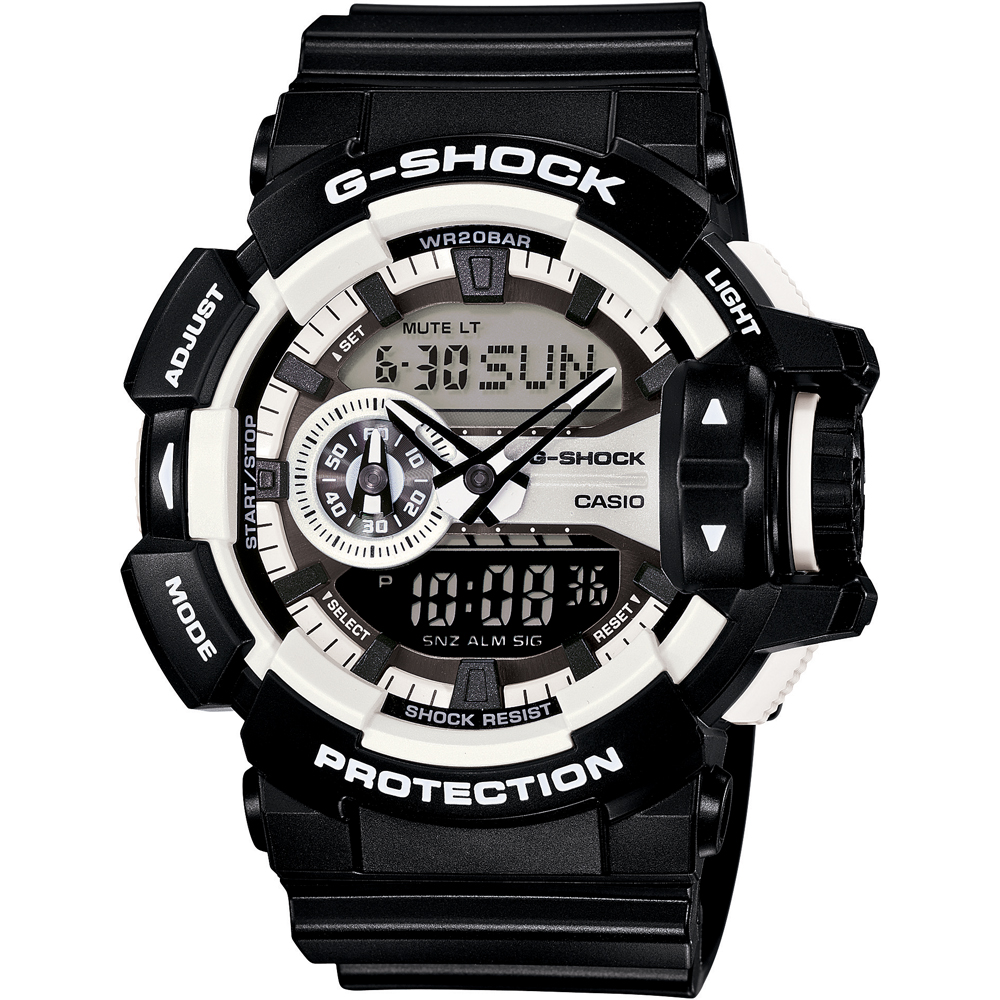 G-Shock Classic Style GA-400-1AER Rotary Switch Watch