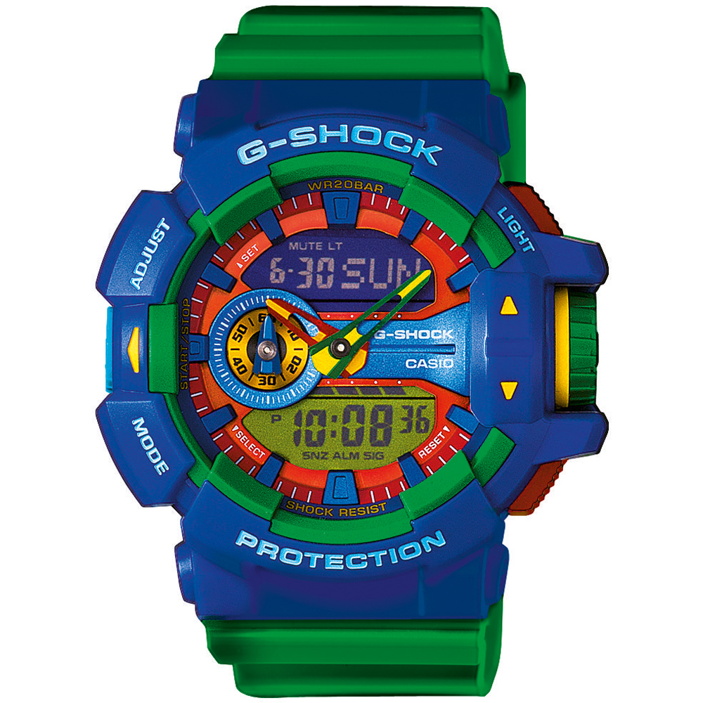 G-Shock Classic Style GA-400-2A Rotary Switch Watch