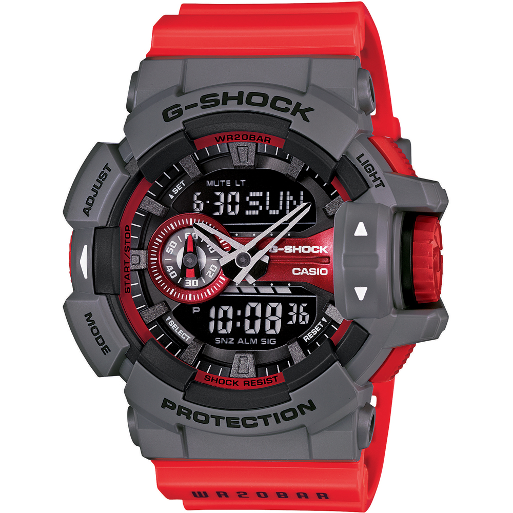 G-Shock Classic Style GA-400-4B Rotary Switch Watch
