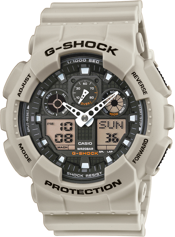 G-Shock Classic Style GA-100SD-8A Shock Desert Watch
