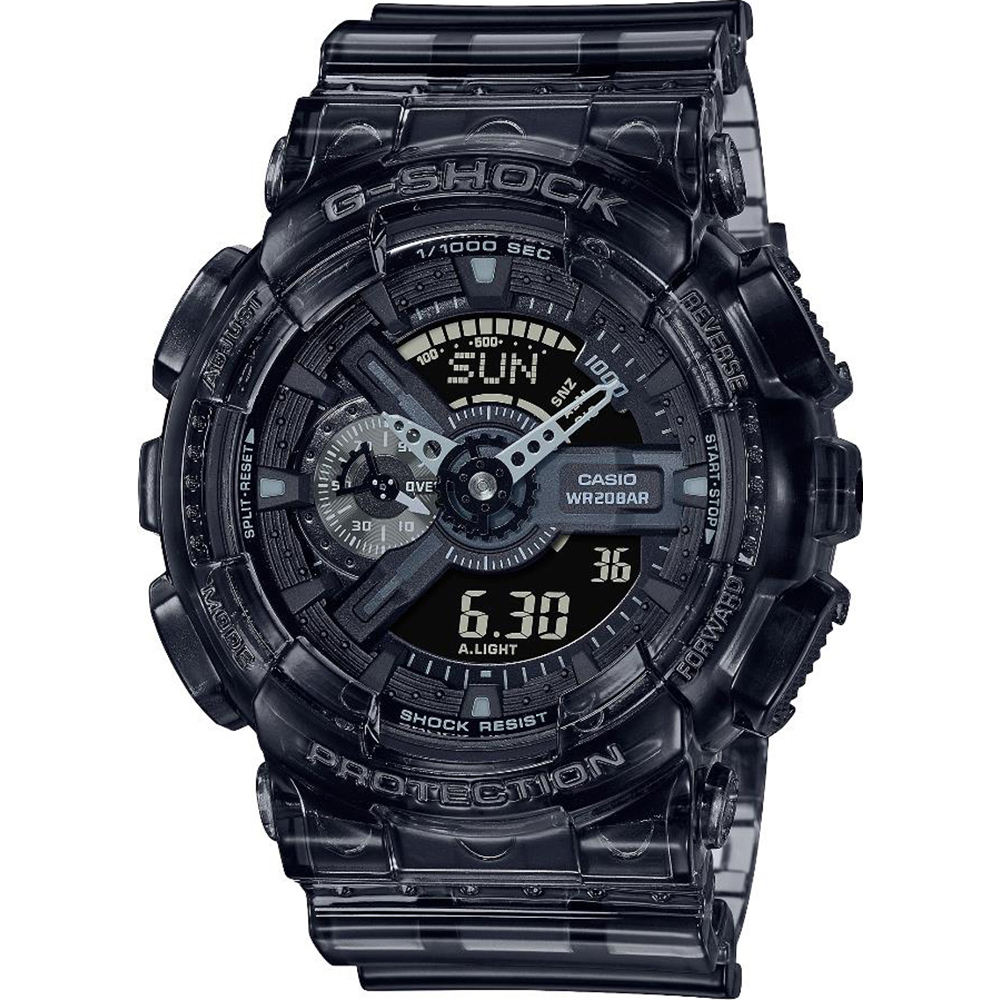 G-Shock Classic Style GA-110SKE-8AER Skeleton Series - Black Watch