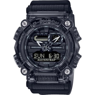 G-Shock Classic Style GA-900SKE-8A Skeleton Series - Black Watch