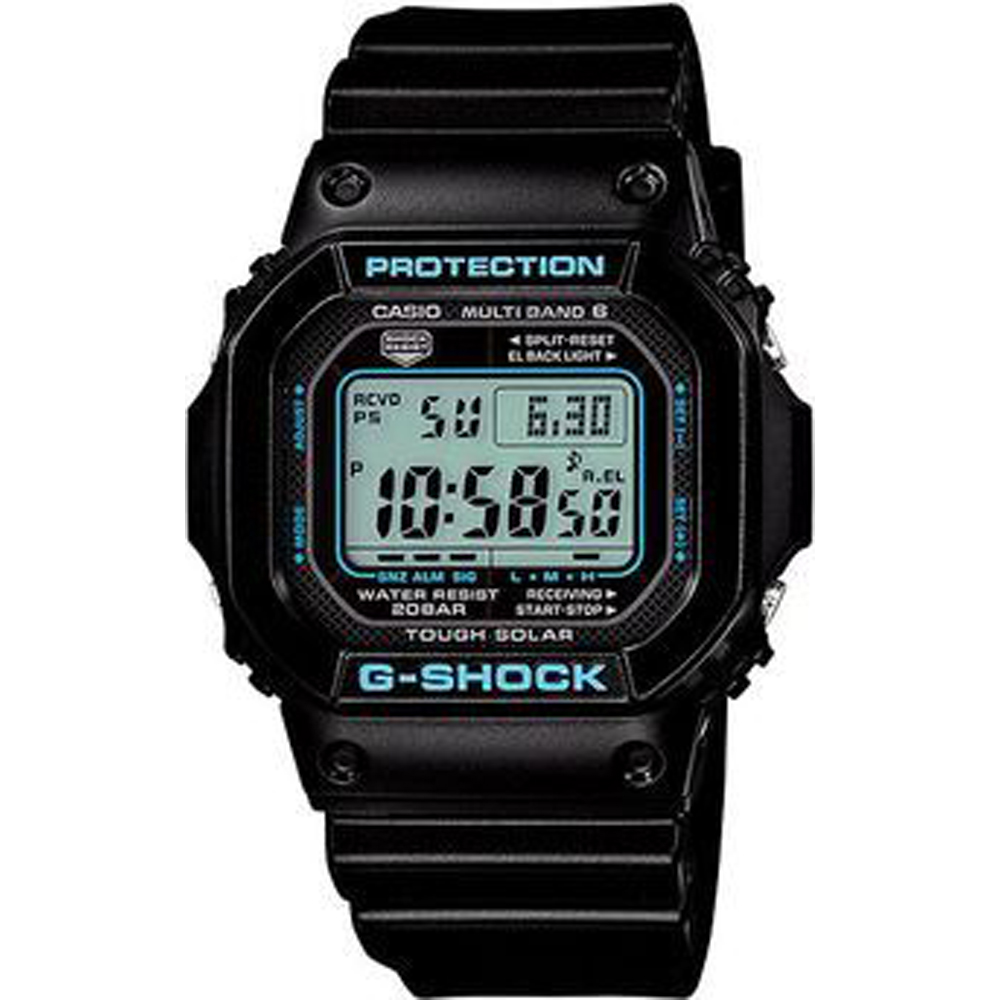 G-Shock GW-M5610BA-1 Solar Waveceptor Watch