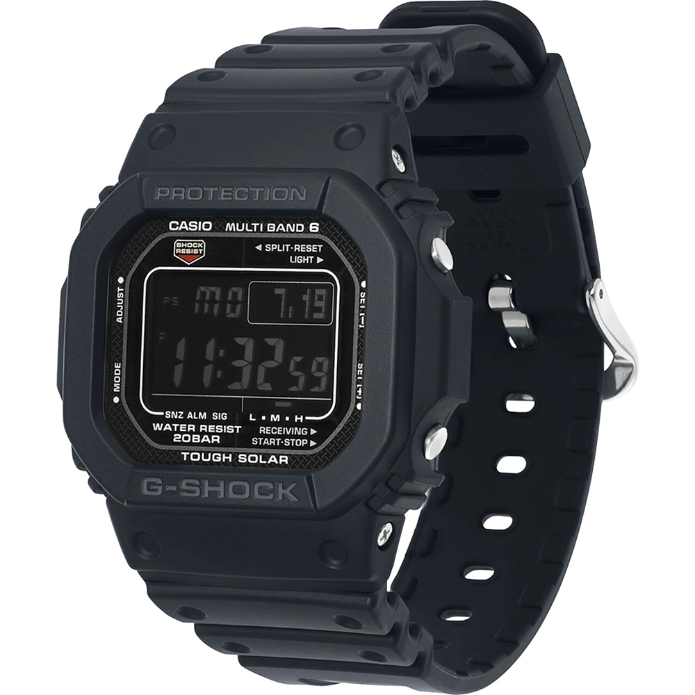 G-Shock Classic Style GW-M5610U-1BER Solar Waveceptor Watch