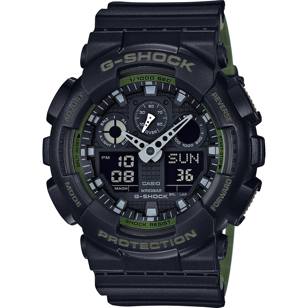 Orologio G-Shock Classic Style GA-100L-1AER Ana-Digi - Layered Color