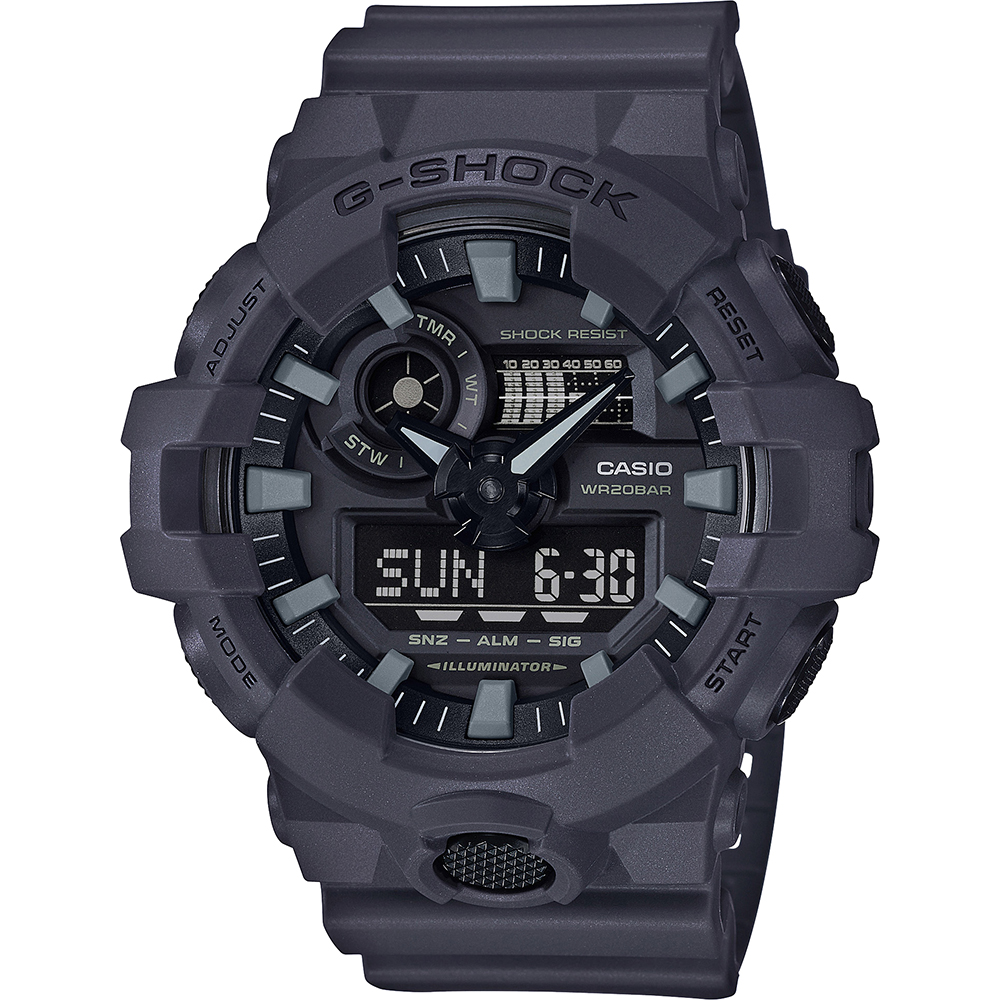 Relógio G-Shock Classic Style GA-700UC-8AER Streetwear - Ultra Color