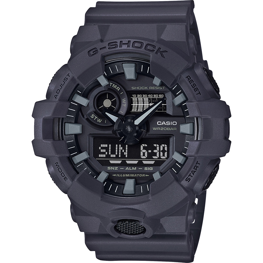 g-shock ga-700uc-8aer 手表 - ultra color