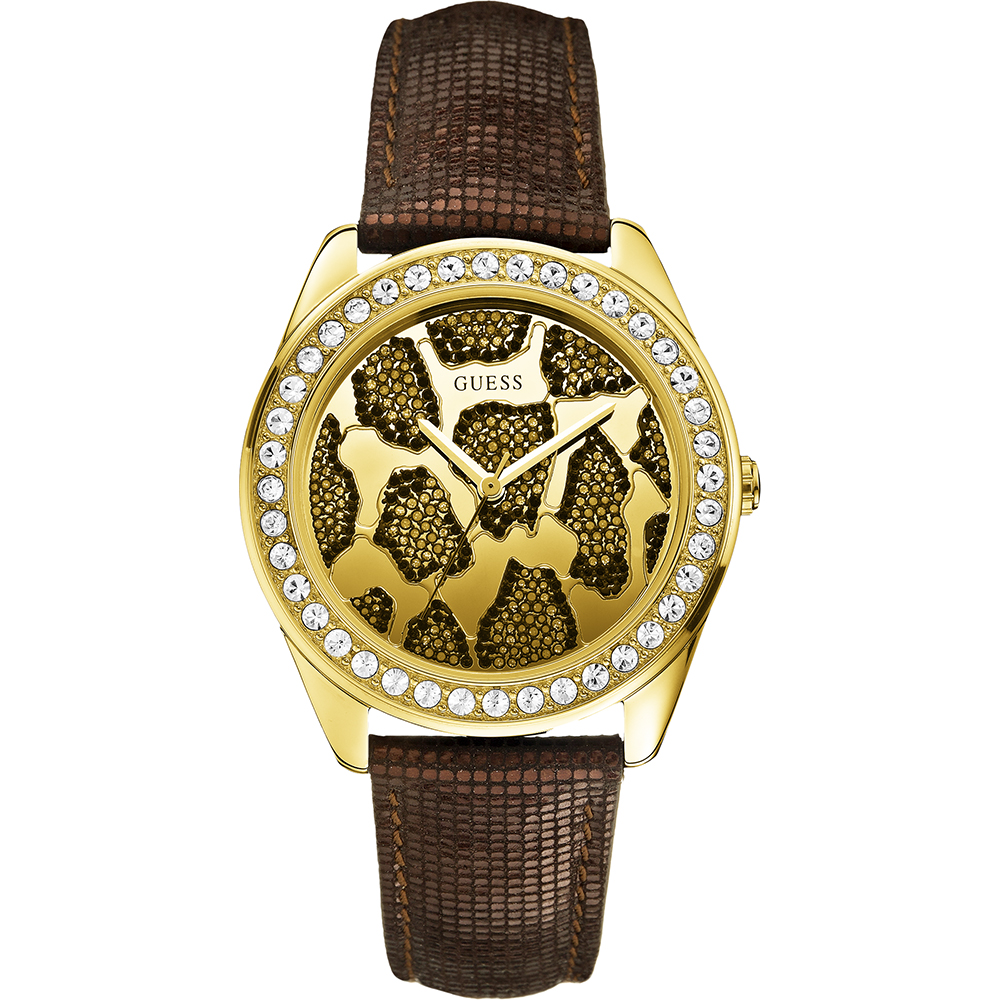 Guess Watch Time 3 hands 3D Animal W0056L2
