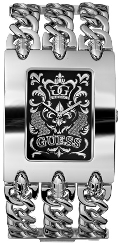 Guess W11556L1 Heavy Metal Crest Watch