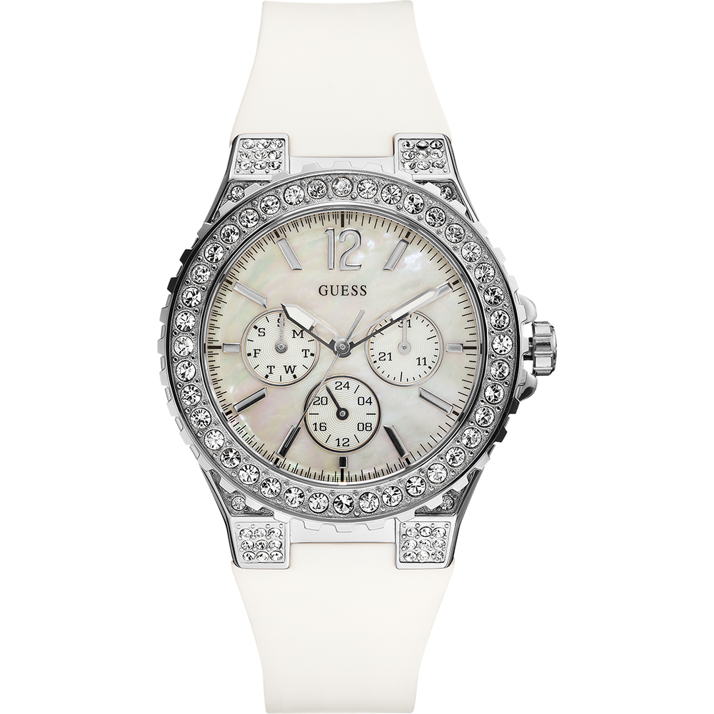 Guess Watch Time 3 hands Overdrive Glam W14555L1