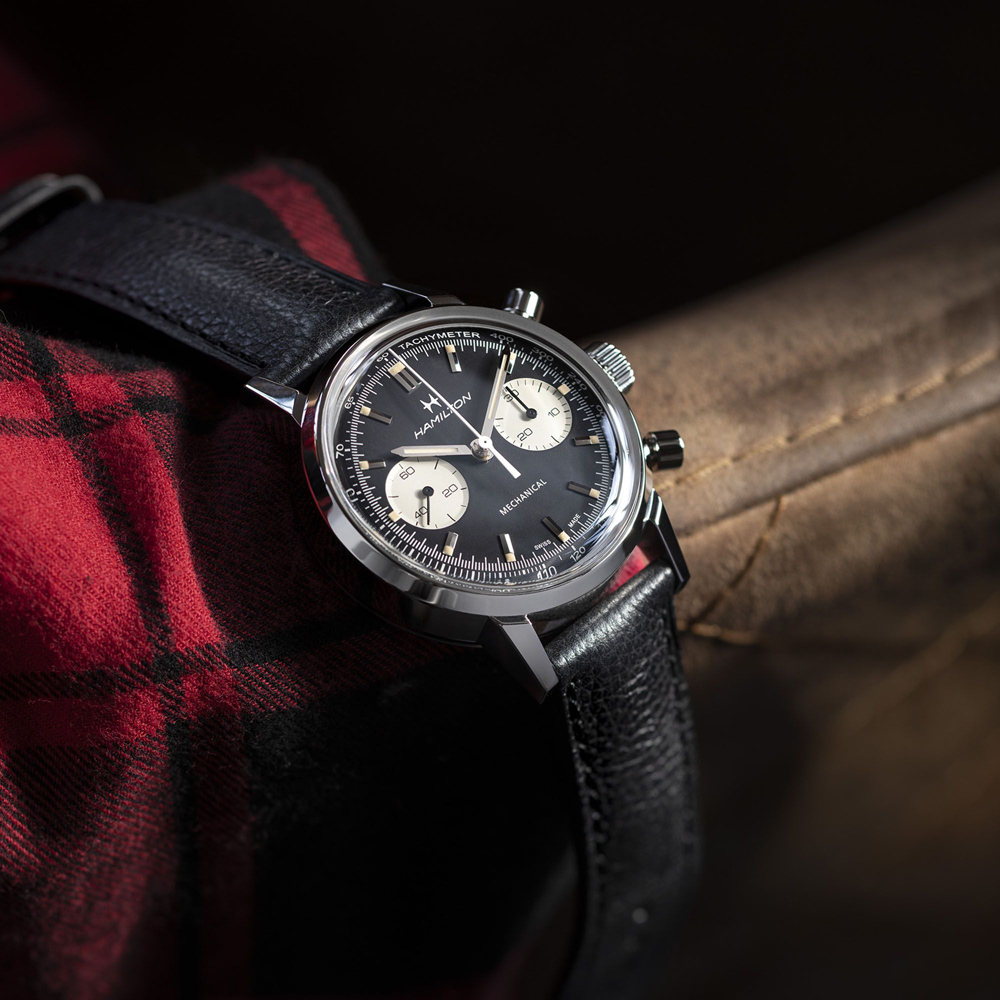 Hamilton H38429730 watch - Intra-Matic Chronograph H