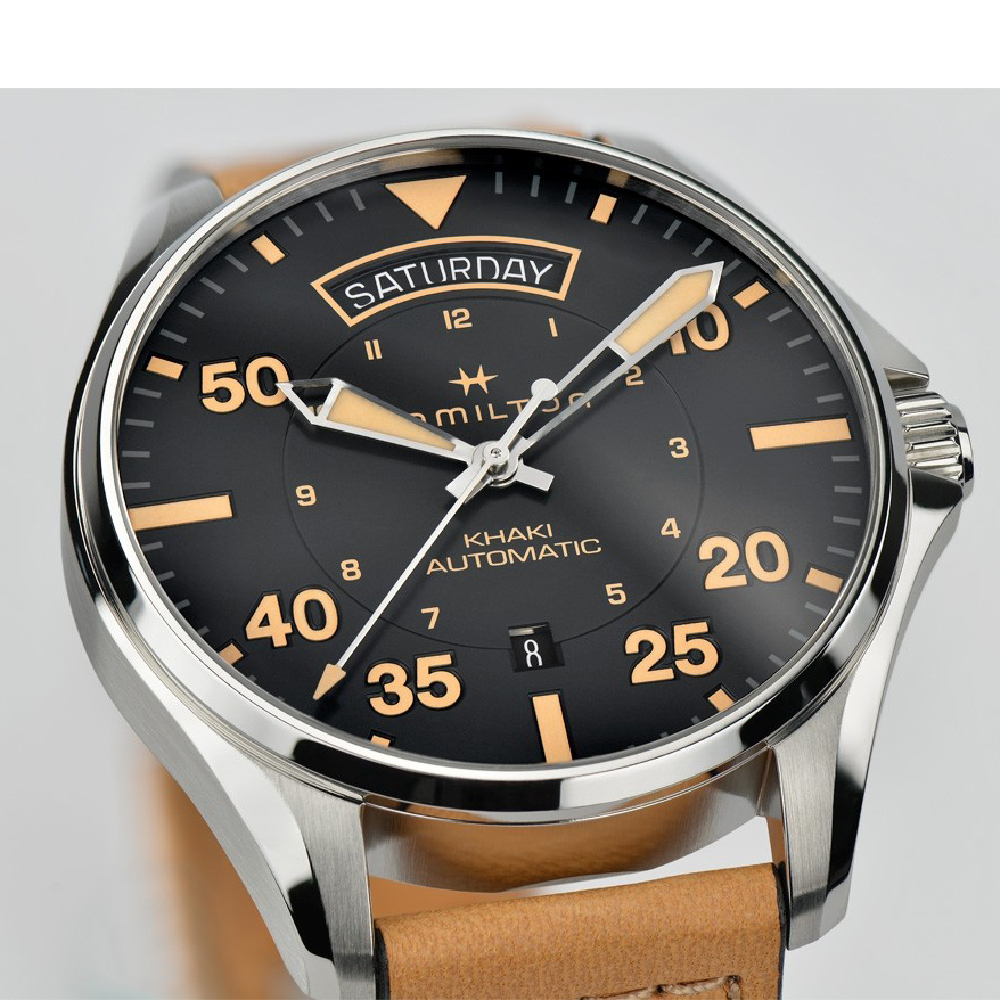 hamilton automatic pilot watch