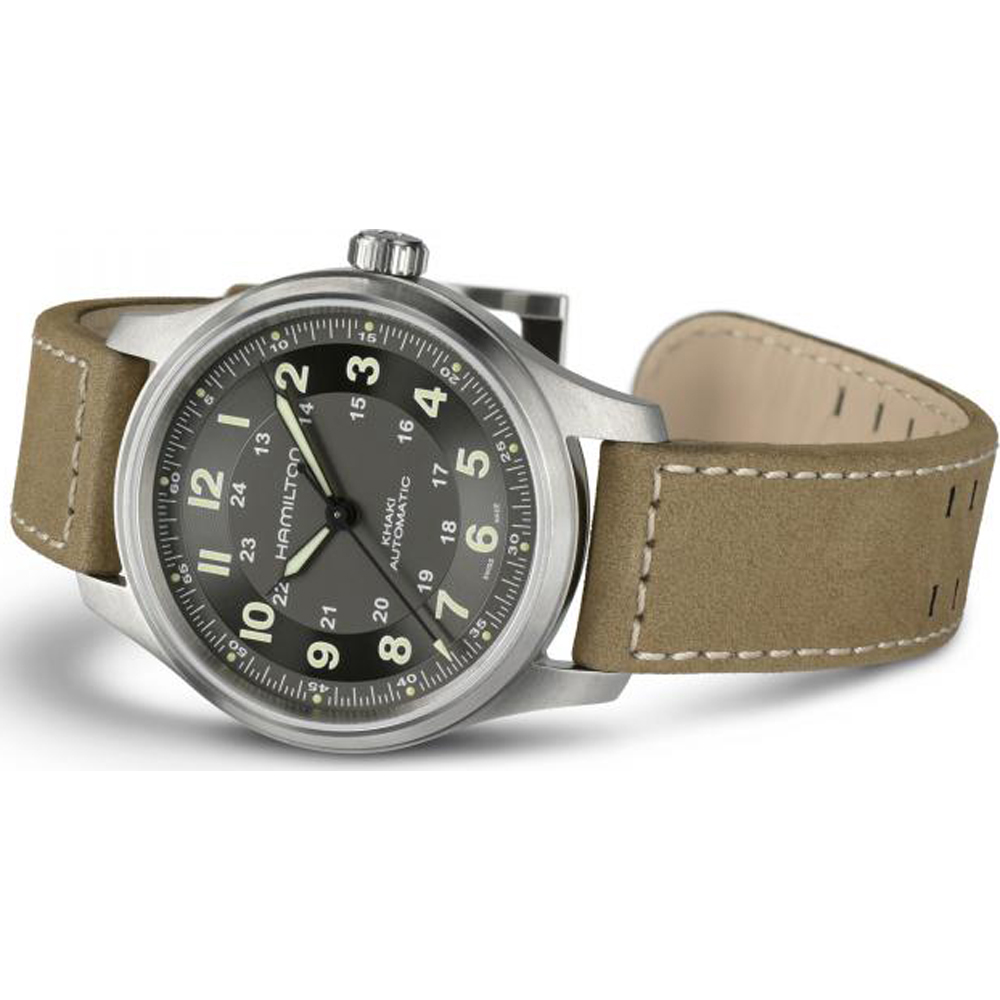 Hamilton H70545550 watch - Khaki Field Titanium
