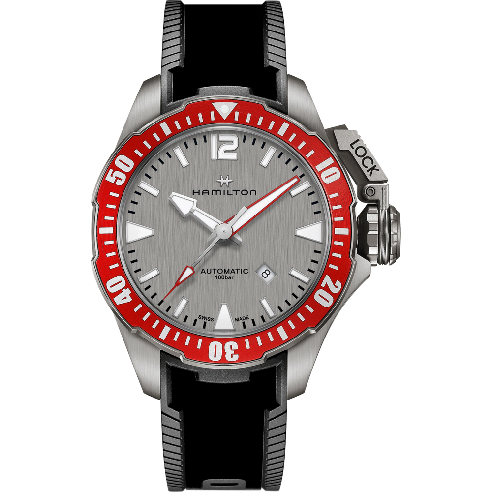 Hamilton H77805380 Khaki Navy Frogman Watch