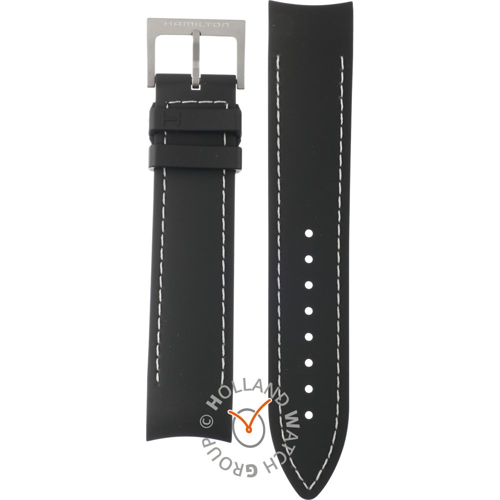 Hamilton Straps H691.776.100 Khaki Navy Strap