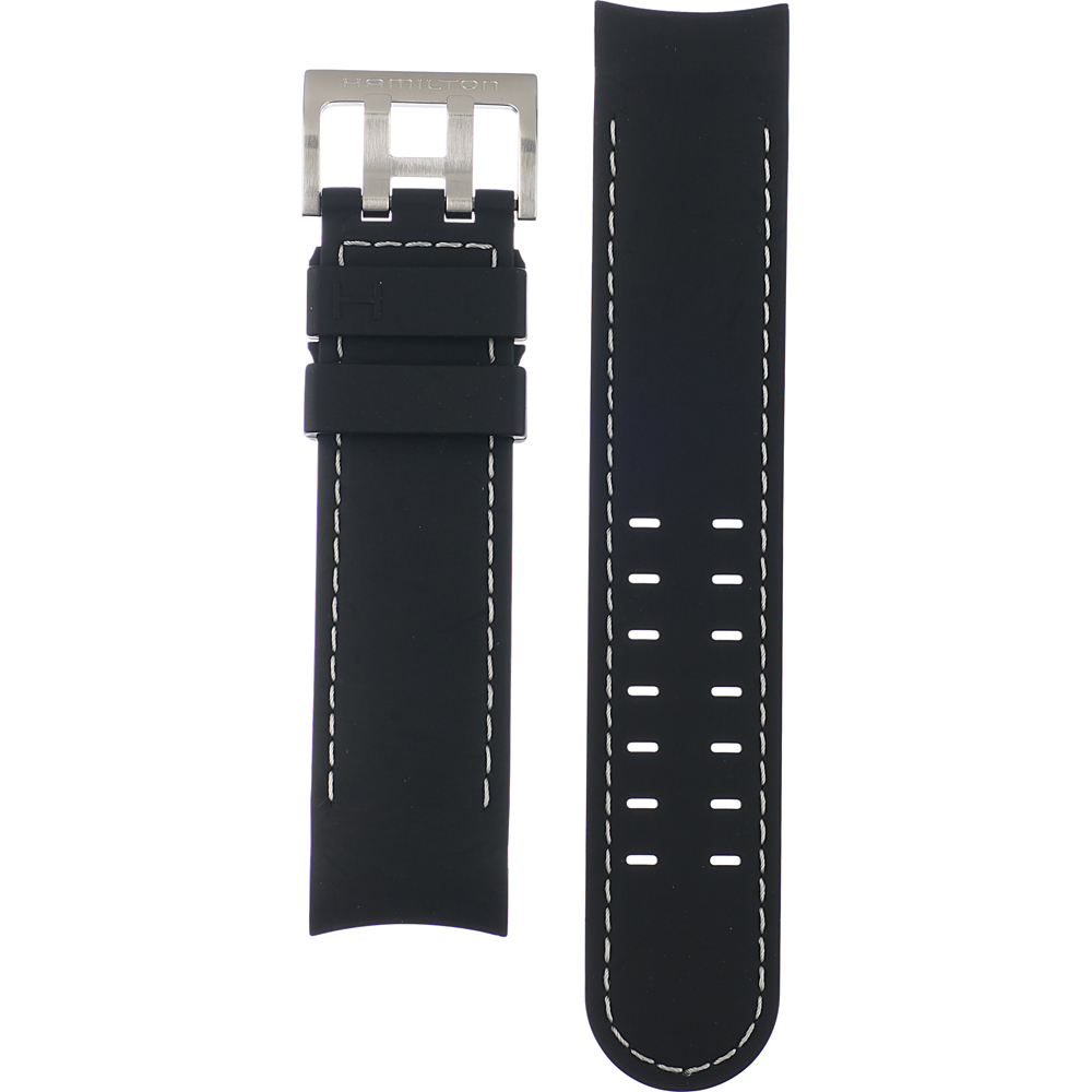 Hamilton Straps H691.776.106 Khaki Navy Strap