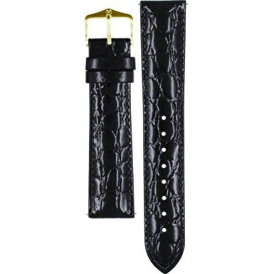 Hirsch 12302850NQ-1-20 Crocograin Strap