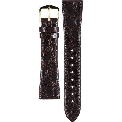 Hirsch 18920810-1-20 Genuine Croco Strap