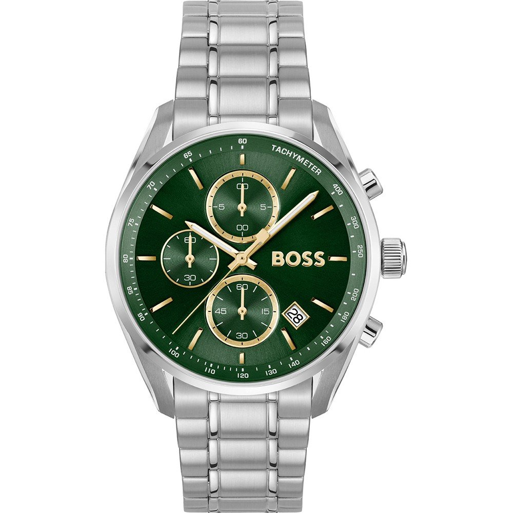 新品電池交換済み！BOSS HOSS アルミホイール 腕時計 レアカラー 稼働品 Hugo Boss Boss 1514265 Grand Prix Watch • EAN: 7613272669207