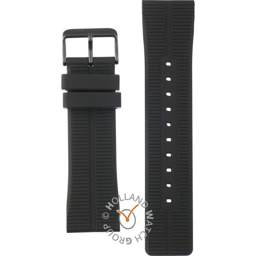 hugo boss silicone strap replacement
