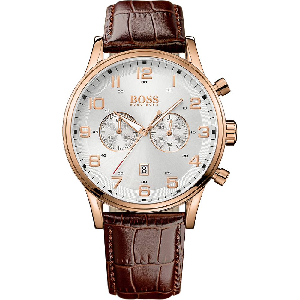 Hugo Boss Watch Time 3 hands New Aeroliner 1512921
