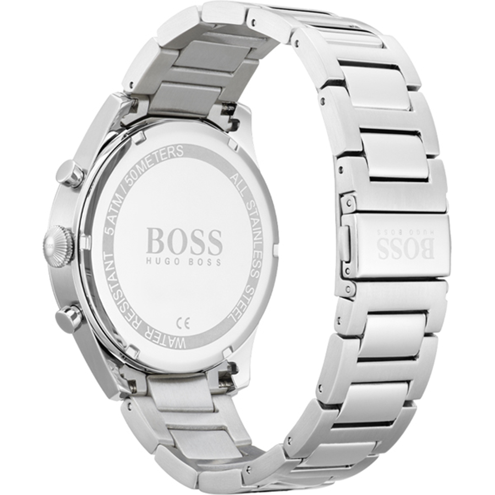 hugo boss steel watch