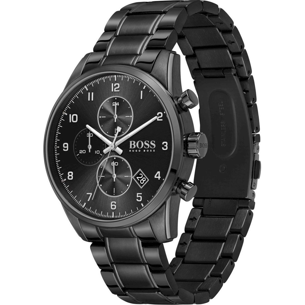 black hugo boss watch