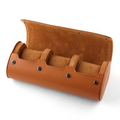 Caja para relojes HWG WATCHROLL-THREE-LBR Watchroll Three Lightbrown